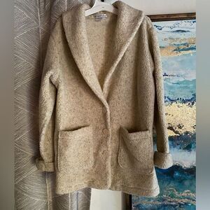 Wintersilks beige jacket size small